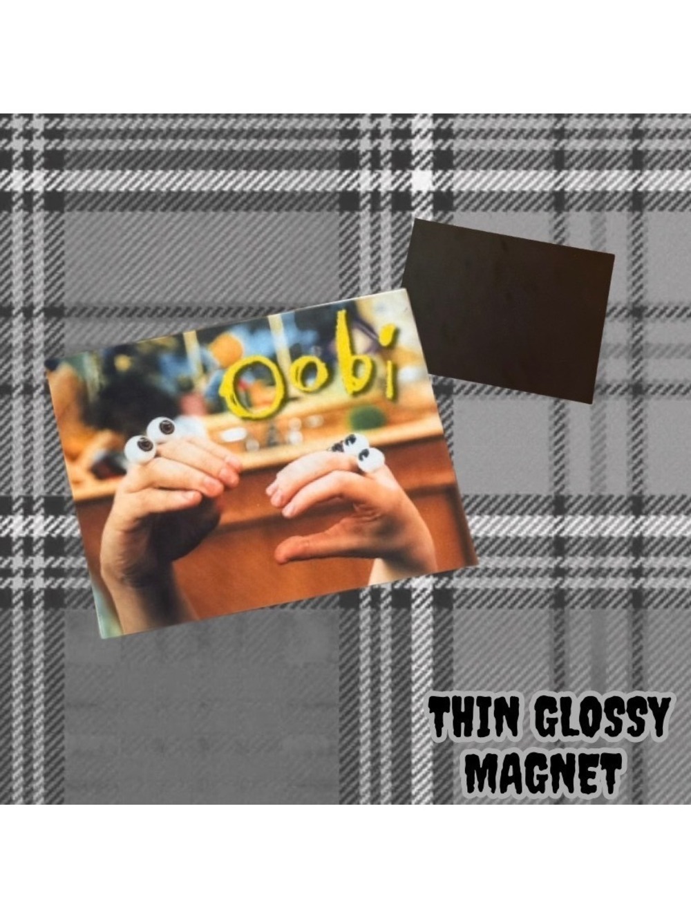 Oobi Nostalgia Handmade Thin Glossy Magnet